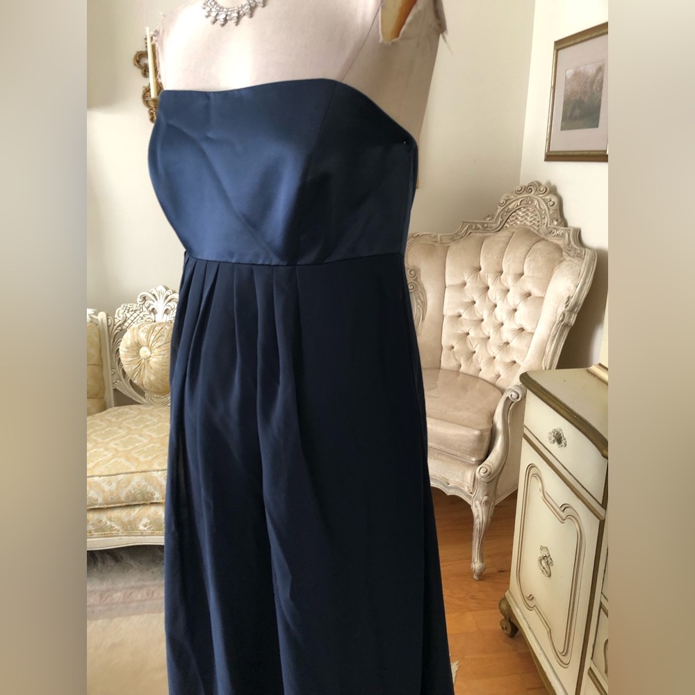 Alfred Sung NWT Midnight Blue Maternity dress size 10 - Picture 2 of 4